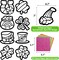 St. Patrick’s Day DIY Shamrock Suncatcher Craft Kit for Kids – Stained Glass Tissue Paper Window Art for Classroom, Party Favors & Home Decorations